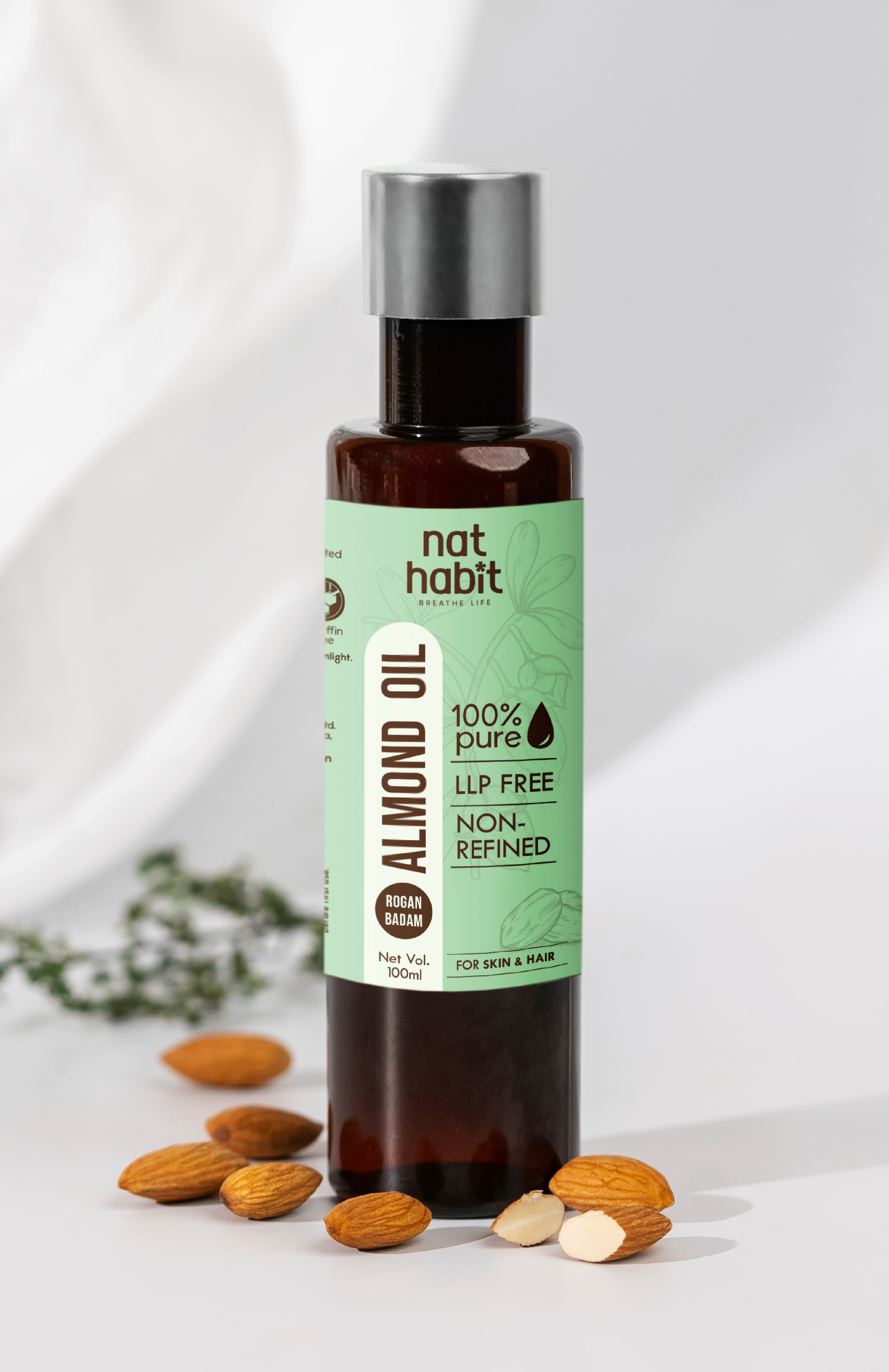 Pure Almond (Badam) Oil